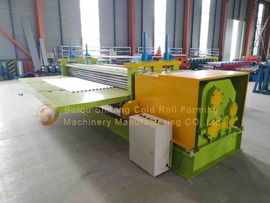 Dia 75mm Shaft Diameter Corrugated Sheet Roll Forming Machine For Customizable Production
