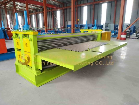 Customized 18 Station Corrugated Roll Forming Machine With 11 KW Hydraulic Power And Panasonic PLC Control
