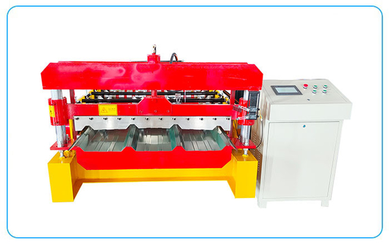E21S 제어 엽 금속 롤 형성 기계와 Cr12 열 처리 절단 재료와 13-15 스테이션 롤러